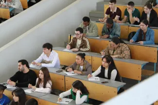 ВГСПУ вновь стал площадкой Всемирной акции «Тотальный диктант» и теста TruD