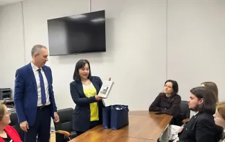 ВГСПУ встречает делегацию из Государственного университета просвещения