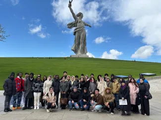 Магистранты-историки провели экскурсии для иностранных студентов вузов России