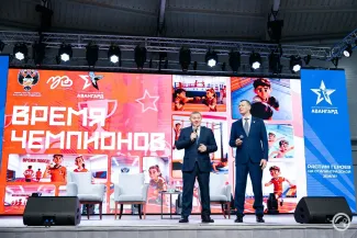 Встреча с министром спорта и губернатором