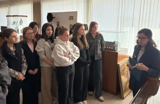 В Научно-образовательном историческом центре  ВГСПУ открылась выставка в преддверии 95-летия университета