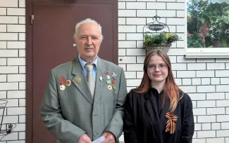 ВГСПУ поздравил ветеранов и детей военного Сталинграда с наступающим Днем Победы