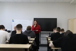 Занятие в кабинетах труда