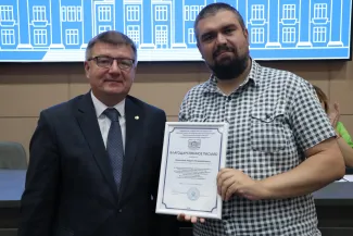 Награждение кураторов