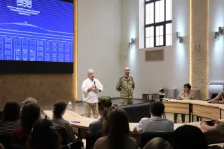 Встреча с героем СВО