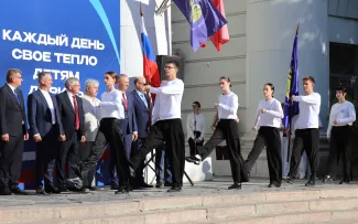 В День Знаний Волгоградский государственный социально-педагогический университет приветствовал первокурсников