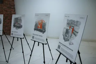 Выставка плакатов «Антитеррор. Истории трагических событий» ко Дню солидарности в борьбе с терроризмом организована в ВГСПУ