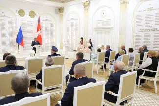 Награждение ректора