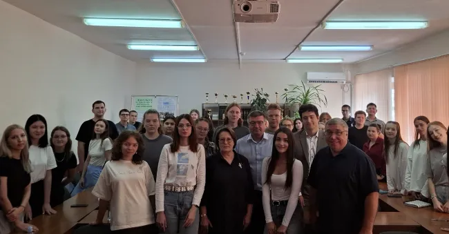 Студенты ВГСПУ – участники телемоста к 80-летию окончания            Второй мировой войны