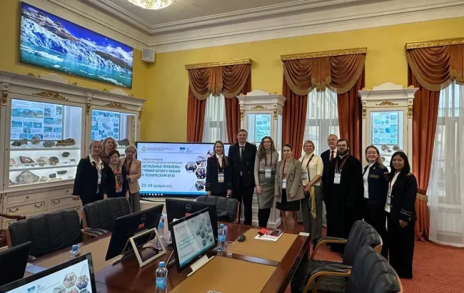 Профессор ВГСПУ выступил с докладом на Международной конференции Санкт-Петербурге