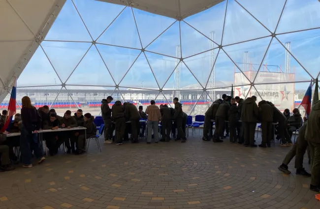 Студенты-историки – организаторы мероприятий в оборонно-спортивном лагере «Авангард» 