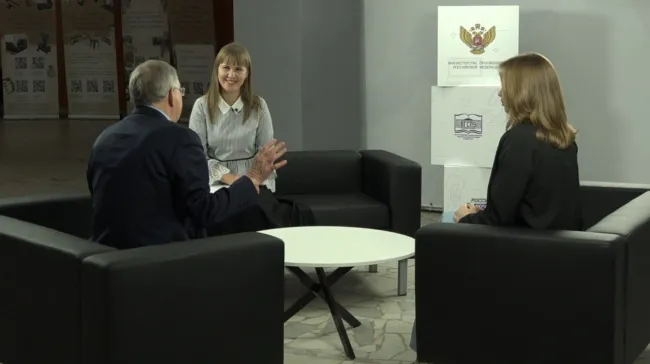 В ВГСПУ состоялась первая запись подкаста «Эхо языка» в 2025-2026 учебном году