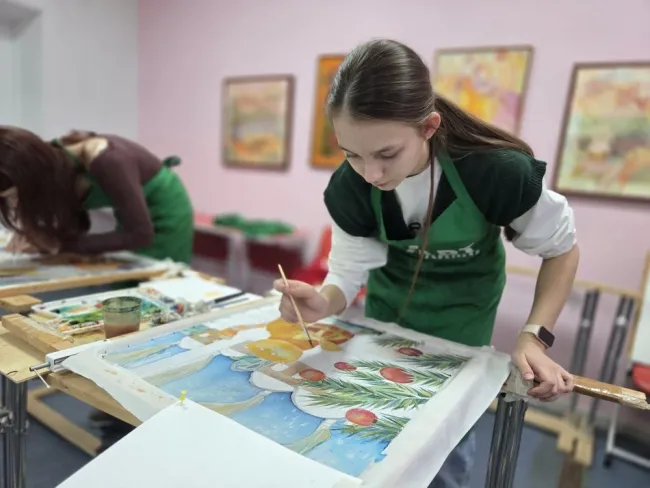 Преподаватели ВГСПУ провели зимнюю образовательную смену для юных художников Волгоградской области