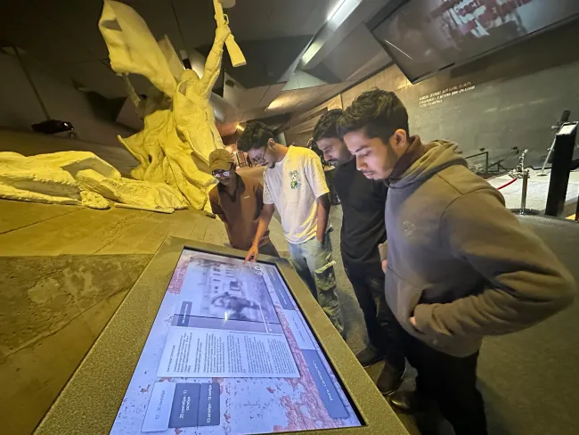 •	Ко Дню победы в Сталинградской битве: визит слушателей подготовительного отделения в музей-панораму