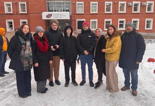 Студенты-археологи - участники Урало-Поволжской археологической студенческой конференции в Челябинске