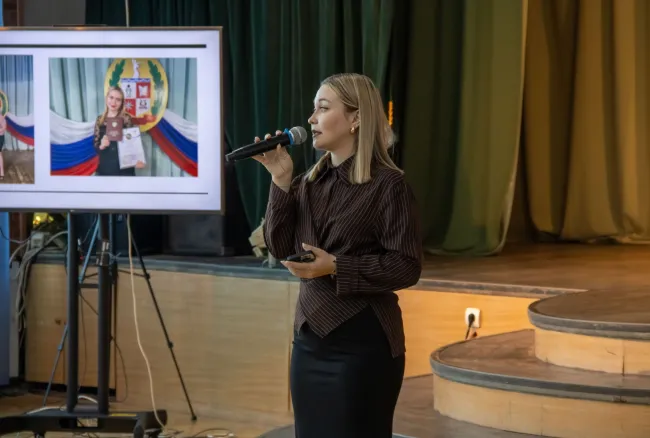 Шаг в профессию: студентка института социальной и коррекционной педагогики стала спикером на профориентационном мероприятии 