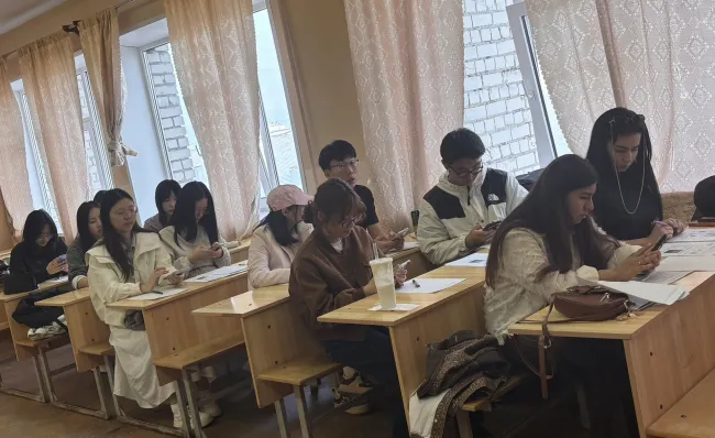 Иностранные студенты  ВГСПУ прошли подготовку к Тесту TruD  