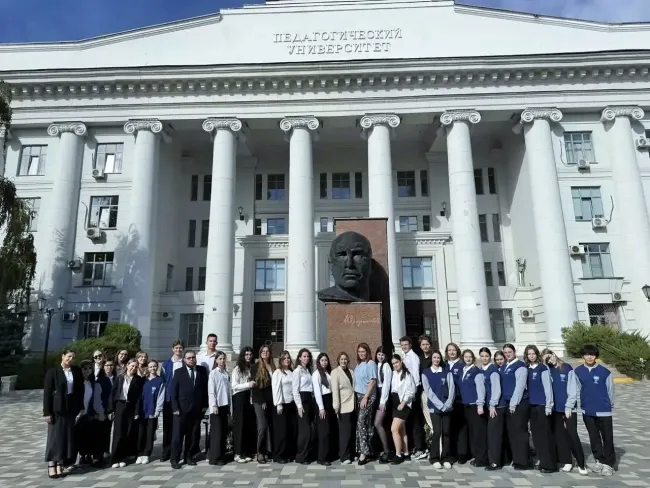 ВГСПУ встречает делегацию из Государственного гуманитарно‑технологического университета